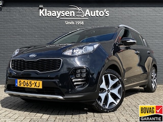Kia Sportage 1.6 T-GDI 4WD 177 pk GT-Line PlusLine AUT. | dealer onderh. | leder interieur | trekhaak | navigatie | elektr. stoelen