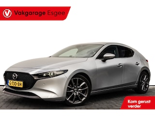 Mazda 3 2.0 123 PK e-SkyActiv-G M Hybrid 122 Luxury | Ned Auto | Leer | Clima | Navi | Rijklaar | | Achteruitrijcamera |  Carplay/Android | Premium Audi DAB | Keyless | Voorstoelen verwarmd |