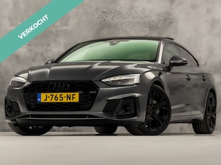 Audi A5 Sportback 40 TFSI S-Line Sport 204Pk Automaat (PANORAMADAK, 1e EIGENAAR, BANG&OLUFSEN, HEAD-UP DISPLAY, 360 CAMERA, MATRIX LED, STOELVERWARMING ACHTER, ADAPTIVE CRUISE, SFEERVERLICHTING, STUURWIEL VERWARMD, NIEUWSTAAT)