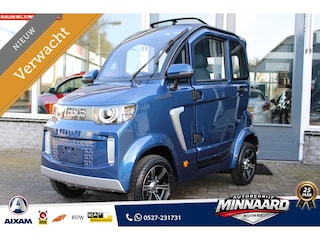 Bold Cura 120 Ah Géén rijbewijs nodig||100% elektrisch|LED|Open dak|Radio|