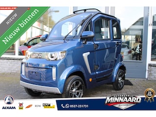 Bold Cura 120 Ah Géén rijbewijs nodig||100% elektrisch|LED|Open dak|Radio|