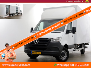 Mercedes-Benz Sprinter 314 CDI 143pk E6 Bakwagen met laadklep en zijdeur L440cm 1020kg laadverm. 06-2021
