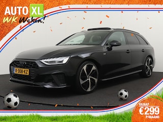 Audi A4 Avant TFSI S-Line Black Edition Pano-dak Leder Carplay LED