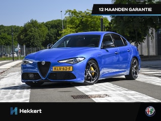 Alfa Romeo Giulia Veloce 2.0T 280pk AWD Automaat MOOISTE VAN NL! BLU MISANO | RAGAZZON | COGNAC LEDER | 19''LM | H&K AUDIO