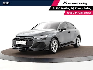 Audi A3 Sportback 40 TFSIe 204pk S-Tronic S Edition · Camera · Parkeerassistent · Zwart Optiek Plus · Stoelverwarming · ACC · Drive Select · Garantie t/m 06-05-2029 of 100.000km