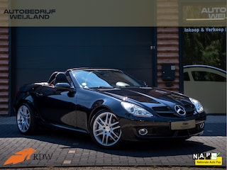 Mercedes-Benz SLK 200 K. Prestige Plus AMG-line 184PK NL-auto I 1ste eig. I AMG-line I Navi I Leer I NAP I NL-Auto I Winterpakket I 18" I