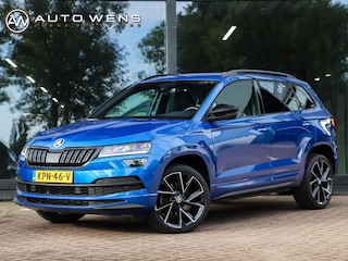 Skoda Karoq 1.5 TSI ACT Sportline 150PK DSG Camera Navi Stoel/Stuurverw. Race Blue 19 inch