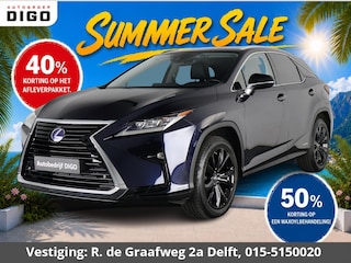 Lexus RX 450h 4WD Luxury Line | Navigatie | Stoelventilatie & Verwarming | Leder | Kofferbak automatisch |