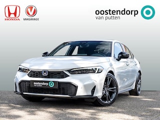 Honda Civic 2.0 Full Hybrid Sport | NL auto l 8 jaar garantie | 1000 euro vooraadkorting | Platinum White Pearl | All In prijs | Navi | PDC v/a | Stoelverwarming