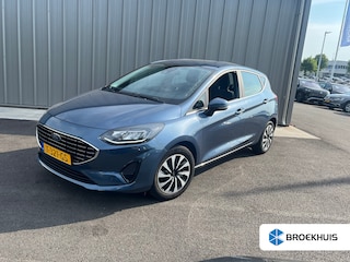 Ford Fiesta 1.0 EcoBoost Hybrid Titanium l Cr Control l Climate Control l Parkeersensoren l LED l Apple Car Play /Android Auto l Navigatie l