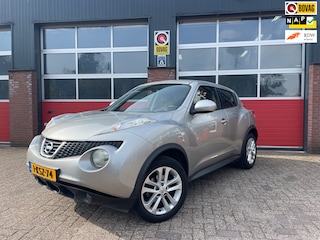 Nissan Juke 1.6 Acenta, Trekhaak, Camera, Cruise, Navi, All-season, Climate control, Nette auto!