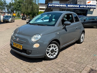 Fiat 500 1.2 Lounge *AIRCO*SPORTSTOEL*LM.VELG*MF-STUUR*BLUE-ME*USB,AANSL*BOEKJES