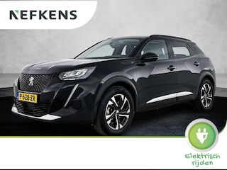 Peugeot 2008 SUV EV Allure Pack 50 kWh 136pk | Navigatie | Achteruitrijcamera | 3D Cockpit | Climate Control | Cruise Control | Parkeersensoren | Stoelverwarming | Keyless | Bluetooth | Apple CarPlay / Android Auto | DAB+ radio | Elektrisch inklapbare spiegels | Donker getint glas | 17" lichtmetalen velgen |