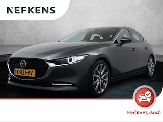 Mazda 3 186pk M Hybrid Luxury | 1ste eigenaar | BOSE | Dodehoekdetectie | LEER | 18"LMV | Stuur/stoelverwarming | Camera
