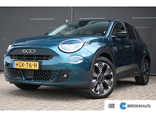 Fiat 600 1.2 Hybrid La Prima 110pk | Vol-Leder | Massage | Elektr. Stoelen | Adaptive Cruise | Elektr. Achterklep | !!