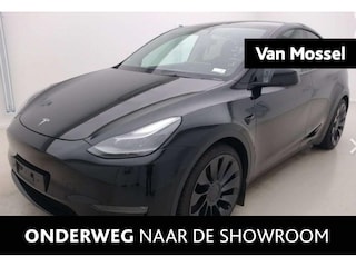 Tesla Model Y Performance AWD 75 kWh | PANODAK | 21 INCH VELGEN | 360 CAMERA | STOEL-STUURWIELVERWARMING | ACHTERSPOILER