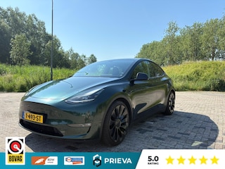 Tesla Model Y Performance AWD 75 kWh - Carbon Details - Panorama dak - Lederen bekleding