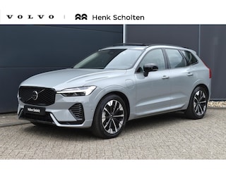 Volvo XC60 T6 Plug-in hybrid AWD Ultra Dark | Luchtvering | Trekhaak | Panoramadak | 360 graden camera | Head up display | Verwarmbare voorstoelen stuurwiel en achterbank | Adaptieve cruise control |