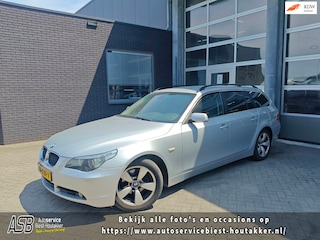 BMW 5-serie Touring 520d | Export | 200pk | Cruise Control | Climate Control | Trekhaak | Sensoren V + A | ook leuk als Carbagerun