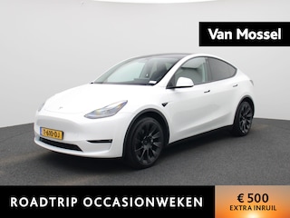 Tesla Model Y Long Range AWD 75 kWh | PANORAMADAK | LEDER | NAVIGATIE | LED | PARKEERSENSOREN