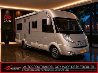 Hymer B 654 SL . Vast bed, Camera, Airco, Cruise control, Keuken, Toilet, Koelkast, Tv, Luifel