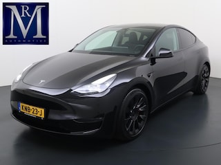 Tesla Model Y Performance AWD 75 kWh VAN: 42.900,- VOOR: 39.877,- UW WKVOORDEEL: 3.023,- | RIJKLAAR GELEVERD | 12 MND BOVAG GARANTIE | TESLA GARANTIE ACCU + AANDRIJFLIJN T/M 03-2031/ 240.000KM|