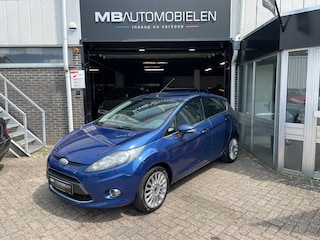 Ford Fiesta 1.25 Ghia//5DRS/Airco/Blauw/Sport Velgen/APK/Onderhoudshistorie!