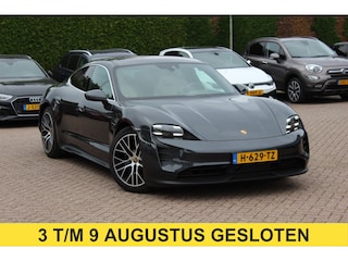 Porsche Taycan 4S Performance 84 kWh / SoH 93,3% / Panoramadak / 360Camera / Achterasbesturing / Burmester / Luchtvering / Keyless / 21'' / Sportdesign+Chrono / Stoel+Stuurverwarming / Dodehoek / DAB / Porsche Innodrive