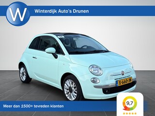 Fiat 500 0.9 TwinAir Lounge Airco|Panorama|DigitaalDash|BT