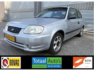 Hyundai Accent 1.6i GL Sport*APK 06-2027*Airco*4 nieuwe band