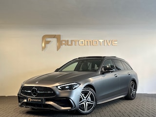 Mercedes-Benz C-klasse Estate 300 e AMG Pano|HuD|BTW|Trekhaak