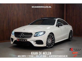Mercedes-Benz E-klasse Coupé 200 AMG|Pano||Burmester|Massage|Memory|360º|Diamond White|