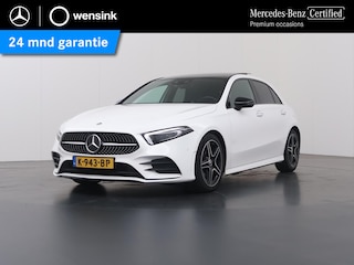 Mercedes-Benz A-klasse 180 Business Solution AMG | Night | Panoramadak | Trekhaak | Keyless | Memory | Premium Sound | Multibeam | Widescreen |