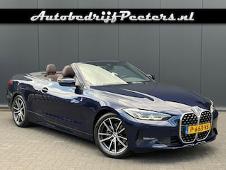 BMW 4-serie Cabrio 420i 1e eigenaar NL-auto LED Nekverwarming Memory Navi