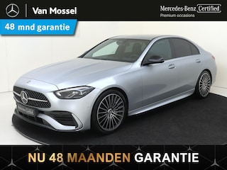Mercedes-Benz C-klasse 180 AMG Line / Achteruitrijcamera / Stoelverwarming / Night-Pakket / Multispaaks-Velgen /