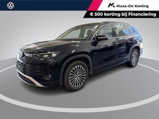 Volkswagen Tayron 1.5 eHybrid 204pk DSG Life Edition · Camera · Inklap. Trekhaak · Stuur-& Stoelverwarming · Keyless · ACC · Parkeer assistent · Garantie t/m 05-05-2027