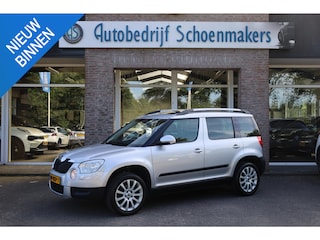 Skoda Yeti 1.4 TSI Elegance PANO TREKHAAK-AFN LEER 17"LMV 2xPDC DEALER-ONDERHOUDEN CRUISE CLIMA NAP