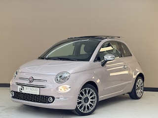 Fiat 500 0.9 TwinAir Turbo Star, 85Pk, 2019, Open panoramadak, Climate control, Parkeersensoren, parelmoer lak, 4 seizoenen banden, Bluetooth audio,