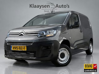 Citroën Berlingo 1.5 BlueHDi 100 S&S L1 | apple carplay | trekhaak | schuifdeur | airco | houten laadvloer | 3 persoons | excl. BTW