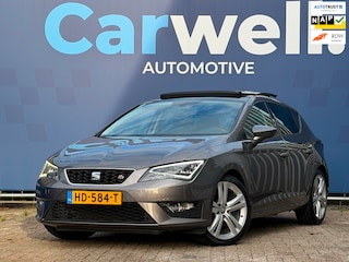 Seat Leon 1.4 EcoTSI FR Connect|2e Eigenaar|Navi|Pano|Climate|HalfLeder|Cruise|PDCvoor+achter|LMV|DealerOnderhouden|