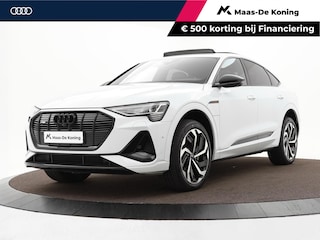 Audi E-tron 55 quattro S edition 95 kWh 408pk · SOH 99,2% · Panoramadak · 360 Camera · Bang & Olufsen Sound · Afneembare Trekhaak · Matrix LED · Apple/Android Car Play ·