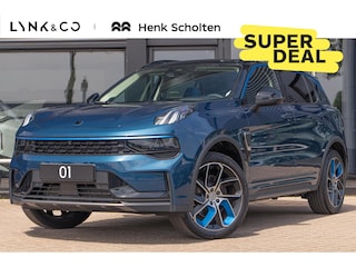 Lynk & Co 01 262PK | Panoramadak | Camera | Elektrische bestuurdersstoel met geheugen | Stoelverwarming | Actieve bochtverlichting | Adaptieve Cruise Control | Stuurassistent | Lane Assist | Navigatie | Elektrische Achterklep | Keyless Entry | Dodehoekassistent