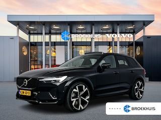 Volvo XC60 T8 Plug-in hybrid AWD Ultra Dark Exec. Ed. | 22" | Heico Diffusor | Getint & Gelamineerd Glas | Alarmklasse 3 | Black Edition Interieur | Luchtvering | Bowers & Wilkins | Geventileerd Nappa | Massagestoelen | Head-Up | 360 Camera | Elektr. verst.