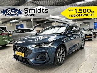 Ford Focus Wagon EcoBoost Hybrid 155pk ST-Line | AUTOMAAT | Adapt. Cruise | Winterpack | Dodehoek detectie | Camera | Sync 4 | LED |