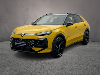 Volkswagen T-Roc R-Line First Edition 1.5 eTSI 150pk DSG Automaat Panoramadak, Harman Kardon audio, Adaptive cruise control, LED matrix koplampen, Lederen bekleding, Black style