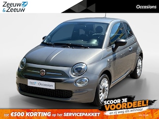 Fiat 500 1.0 Hybrid Cult Airco , lichtmetalen velgen 15" , navi  , parkeersensor , tel , usb-c , Apple Carplay/Android Auto .