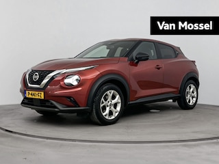 Nissan Juke 1.0 DIG-T N-Connecta 117PK | Automaat | Afneembare Trekhaak | Adaptieve Cruise Control | Navigatie | Stoelverwarming | Climate Control | Apple CarPlay & Android Auto