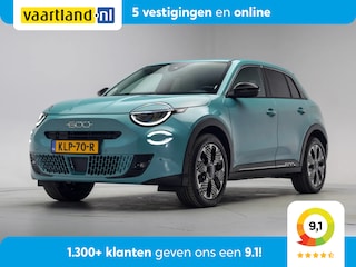 Fiat 600 e La Prima 54 kWh [ Navi Camera Apple / Android Leder Stoelverwarming ]