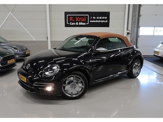 Volkswagen Beetle Cabriolet 1.4 TSI Karmann 150pk Automaat Leer/Alcantara App connect 18 inch Navigatie Carplay PDC Cruise Boekjes aanwezig Nette staat