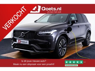 Volvo XC90 2.0 T8 Plug-in hybrid AWD Ultra Dark Trekhaak - Panoramadak - Adaptieve Cruise Control - Harman Kardon - Head up - Stoelverwarming voor/achter - Zongordijnen achterportieren - Visual Park Assist -
